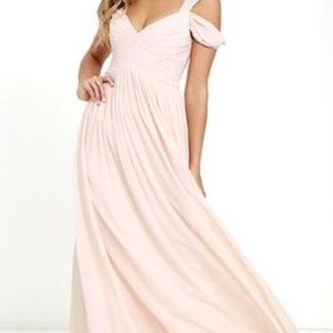 MAKE ME MOVE BLUSH PINK MAXI DRESS